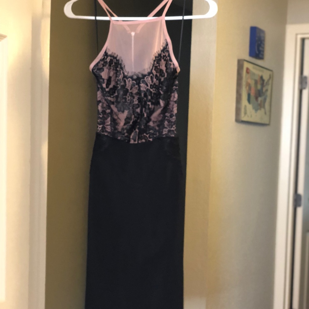 Body con lace dress from topshop